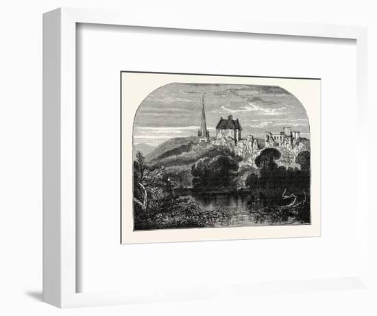 Monmouth Castle-null-Framed Giclee Print