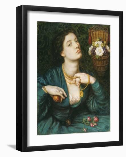 Monna Pomona-Dante Gabriel Rossetti-Framed Giclee Print