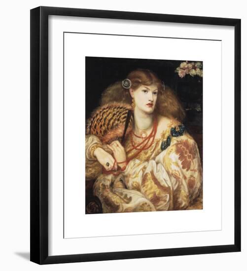 Monna Vanna, 1866-Dante Gabriel Rossetti-Framed Premium Giclee Print