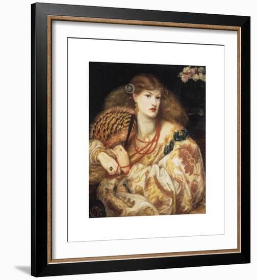 Monna Vanna, 1866-Dante Gabriel Rossetti-Framed Premium Giclee Print