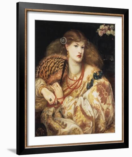 Monna Vanna, 1866-Dante Gabriel Rossetti-Framed Giclee Print