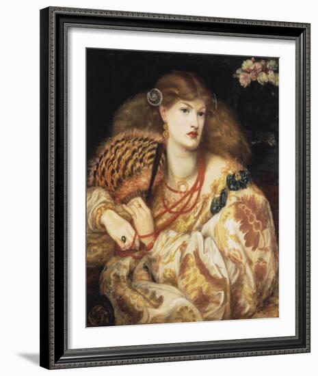 Monna Vanna, 1866-Dante Gabriel Rossetti-Framed Giclee Print