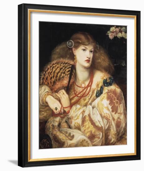 Monna Vanna, 1866-Dante Gabriel Rossetti-Framed Giclee Print