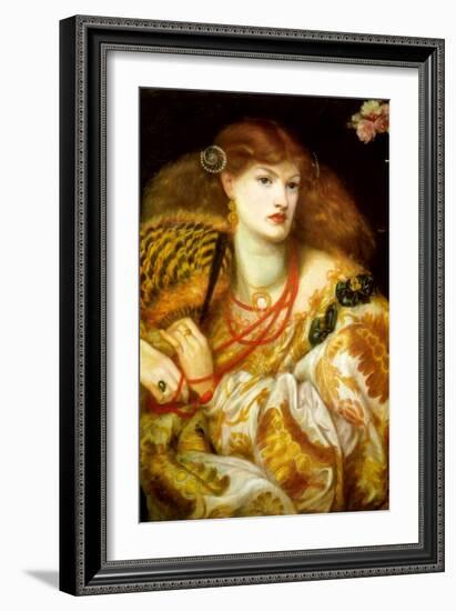 Monna Vanna-Dante Gabriel Rossetti-Framed Art Print