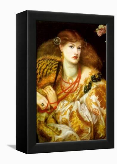 Monna Vanna-Dante Gabriel Rossetti-Framed Stretched Canvas