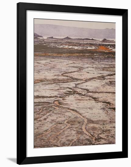 Mono Lake Mudflats-J^ Corsi-Framed Limited Edition