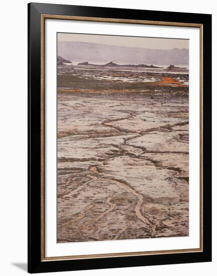Mono Lake Mudflats-J^ Corsi-Framed Limited Edition