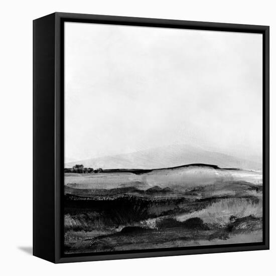 Mono Landscape No1-Dan Hobday-Framed Premier Image Canvas