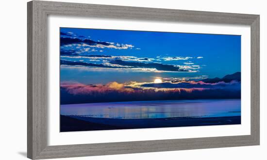 Mono Overlook Sunrise-Steven Maxx-Framed Photographic Print