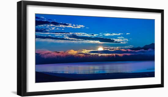 Mono Overlook Sunrise-Steven Maxx-Framed Photographic Print
