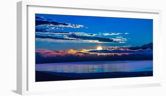 Mono Overlook Sunrise-Steven Maxx-Framed Photographic Print