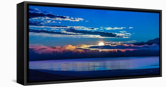 Mono Overlook Sunrise-Steven Maxx-Framed Premier Image Canvas