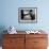 Monochromatic Image of a Boxer Working Out-null-Framed Photographic Print displayed on a wall