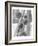 Monochromatic Smears 2-Smith Haynes-Framed Art Print