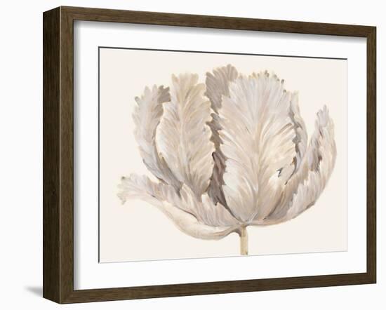 Monochromatic Tulip II-Tim O'toole-Framed Art Print