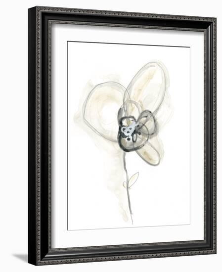 Monochrome Floral Study I-June Vess-Framed Art Print