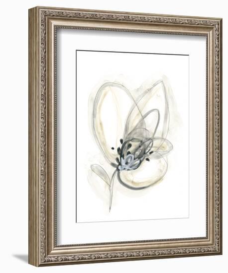 Monochrome Floral Study V-June Vess-Framed Premium Giclee Print