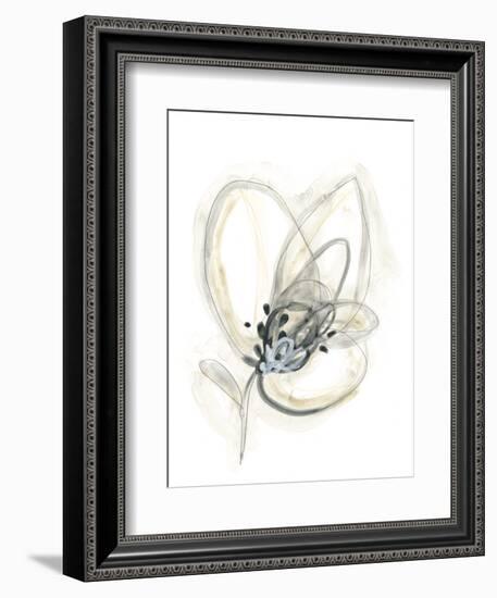 Monochrome Floral Study V-June Vess-Framed Premium Giclee Print