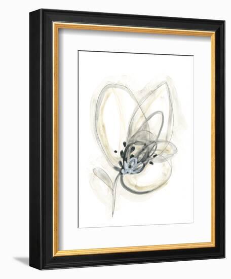 Monochrome Floral Study V-June Vess-Framed Premium Giclee Print