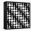 Monochrome Geometric Design-Maksim Krasnov-Framed Stretched Canvas