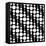 Monochrome Geometric Design-Maksim Krasnov-Framed Stretched Canvas