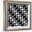 Monochrome Geometric Design-Maksim Krasnov-Framed Art Print