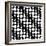 Monochrome Geometric Design-Maksim Krasnov-Framed Art Print