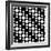 Monochrome Geometric Design-Maksim Krasnov-Framed Art Print