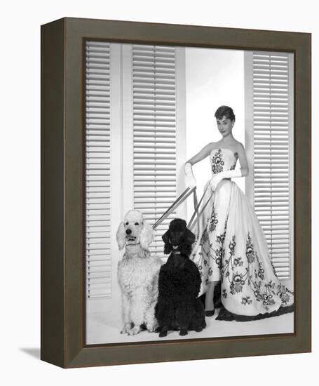 Monochrome Magic-The Chelsea Collection-Framed Stretched Canvas