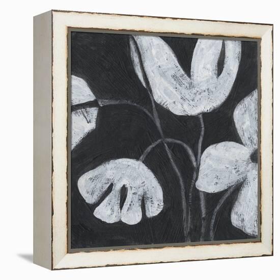 Monochrome Meadow III-June Vess-Framed Stretched Canvas