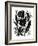 Monochrome Palms-Myriam Tebbakha-Framed Giclee Print