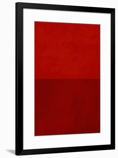 Monochrome Red, c.2005-Vlado Fieri-Framed Serigraph