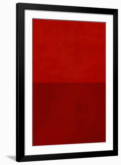 Monochrome Red, c.2005-Vlado Fieri-Framed Serigraph