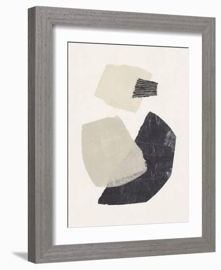Monochrome Shapes #1-Alisa Galitsyna-Framed Photographic Print
