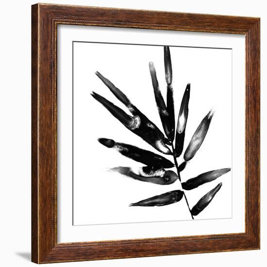 Monochrome Tropic IX-June Vess-Framed Art Print