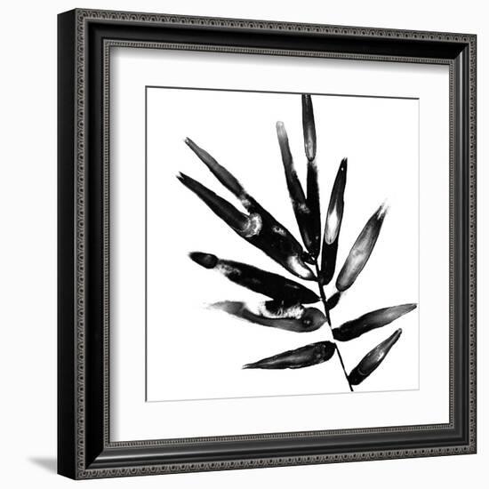 Monochrome Tropic IX-June Vess-Framed Art Print