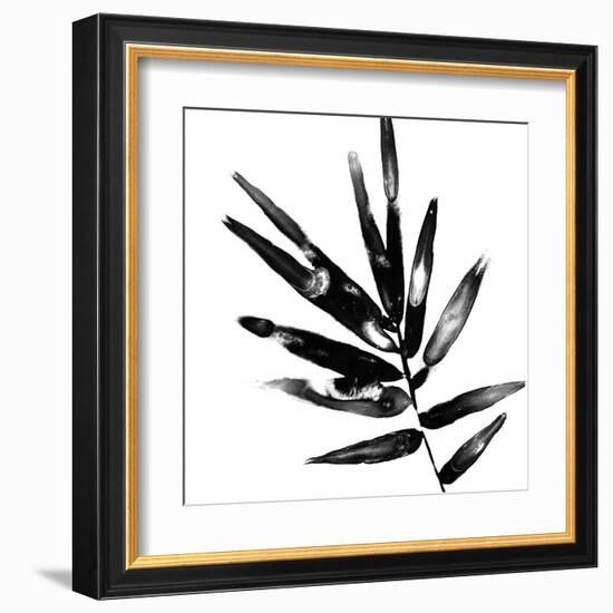 Monochrome Tropic IX-June Vess-Framed Art Print