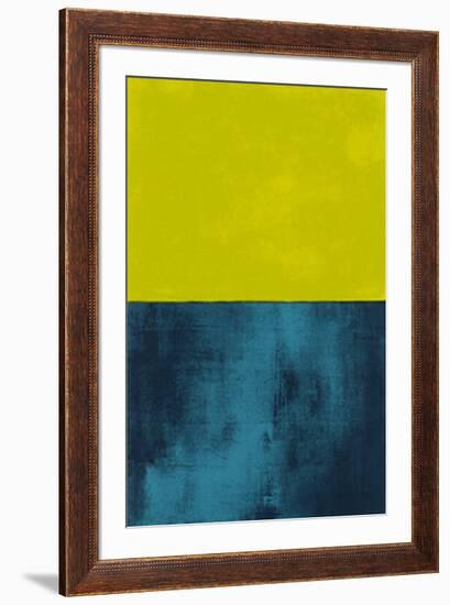 Monochrome Yellow, c.2005-Vlado Fieri-Framed Serigraph