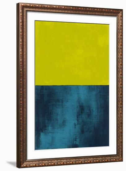 Monochrome Yellow, c.2005-Vlado Fieri-Framed Serigraph