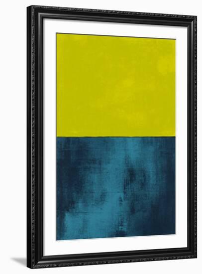 Monochrome Yellow, c.2005-Vlado Fieri-Framed Serigraph