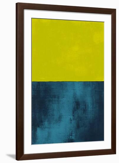 Monochrome Yellow, c.2005-Vlado Fieri-Framed Serigraph