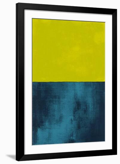 Monochrome Yellow, c.2005-Vlado Fieri-Framed Serigraph