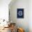 Monogram - Game Day - Blue and Green - Offense-Lantern Press-Framed Stretched Canvas displayed on a wall