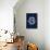 Monogram - Game Day - Blue and Green - Offense-Lantern Press-Framed Stretched Canvas displayed on a wall