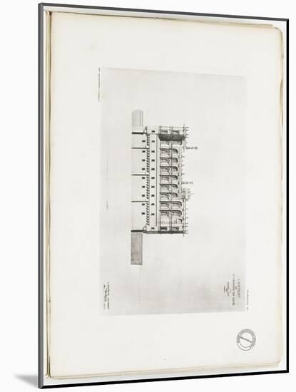 Monographie de la restauration du Château de Saint Germain en Laye-null-Mounted Giclee Print