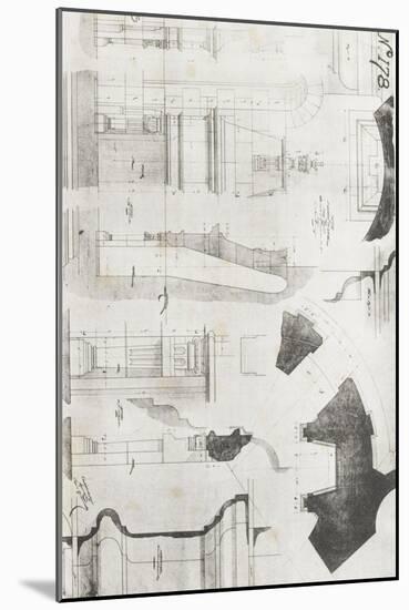 Monographie de la restauration du Château de Saint Germain en Laye-null-Mounted Giclee Print