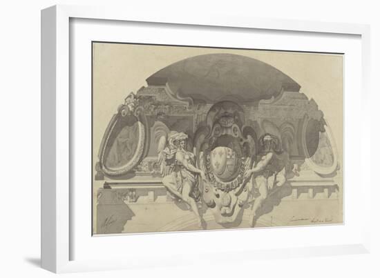 Monographie du palais de Fontainebleau : Chapelle de la Trinité-Rodolphe Pfnor-Framed Giclee Print