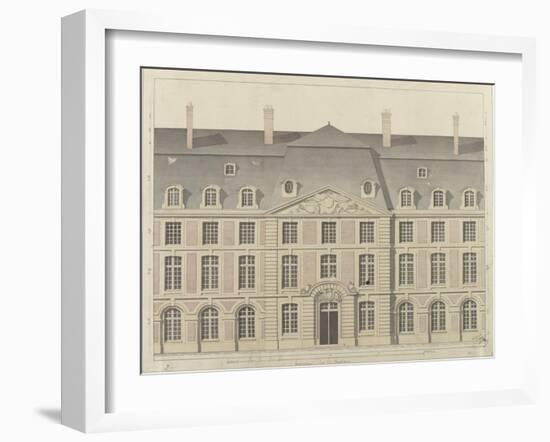 Monographie du palais de Fontainebleau : Cour du Cheval Blanc-Rodolphe Pfnor-Framed Giclee Print