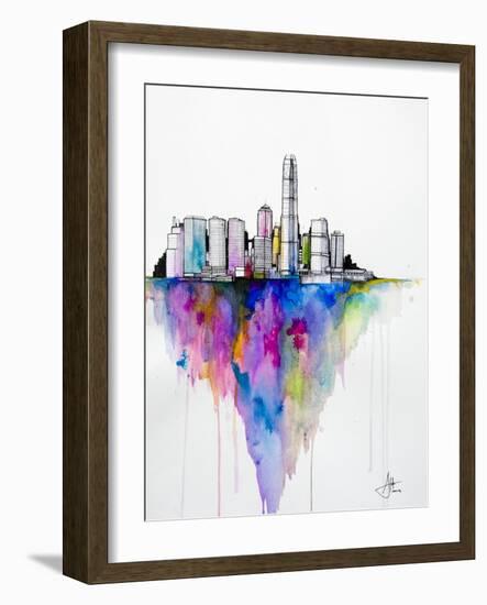 Monolith II-Marc Allante-Framed Giclee Print