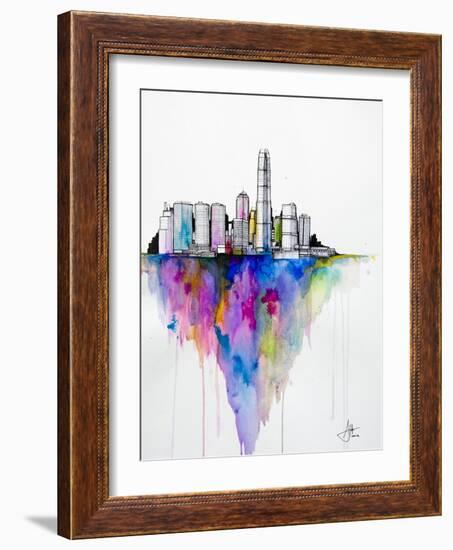 Monolith II-Marc Allante-Framed Giclee Print